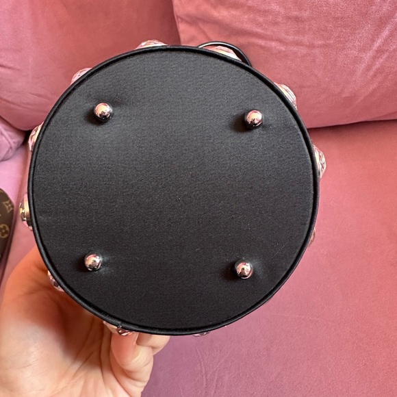 Alexander Wang Black Crystal Roxy Mini Bucket Bag - Picture 6 of 11